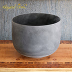 Crystal Soul High Quality Original Mineral Gray Obsidian Frosted Crystal Bowl