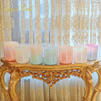 Crystal Soul Superior Design Macaron Pastel Colors Seven Chakra Alchemy Crystal Singing Bowl Harmony Set