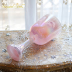 Crystal Soul High Quality Custom Engraved Pink Holy Grail Alchemy Crystal Bowl