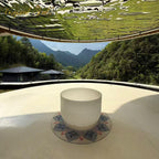 Crystal Soul 37" 5A Extra Large White Frosted Crystal Singing Bowl