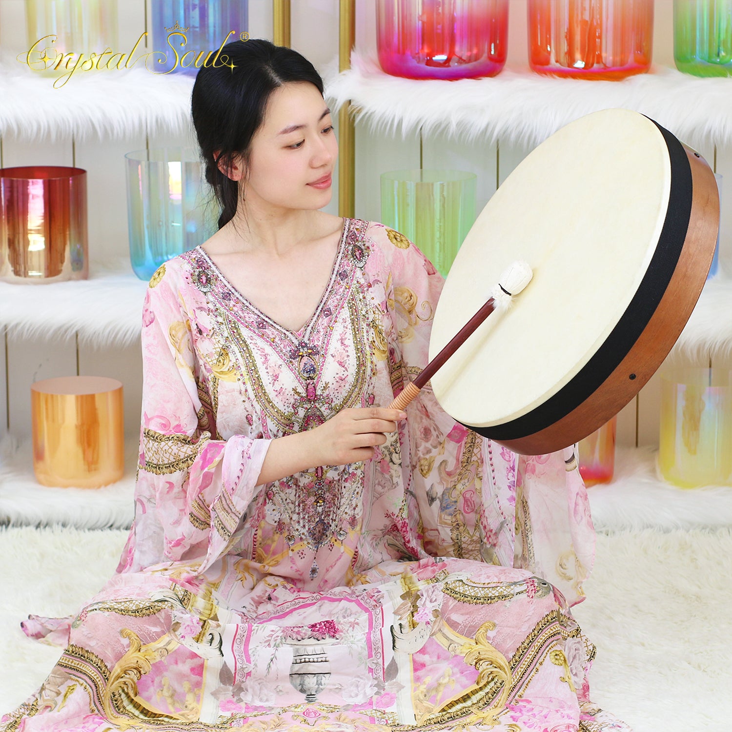 Crystal Soul Superior Design Customized Version Shaman Drums