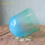 Crystal Soul Azure Green Gradient Alchemy Handheld Crystal Bowl