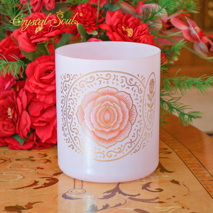 Crystal Soul Rosa Mystica Alchemy Crystal Bowl
