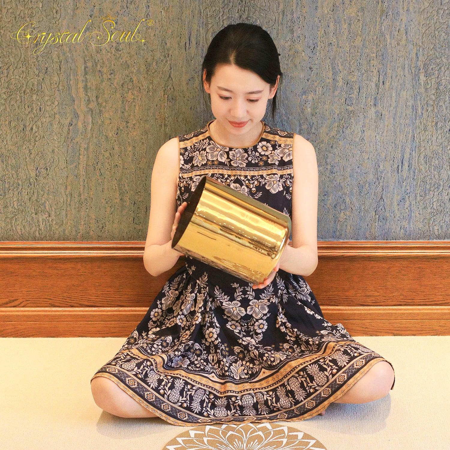 Crystal Soul High Energy 24K Gold Alchemy Crystal Bowl