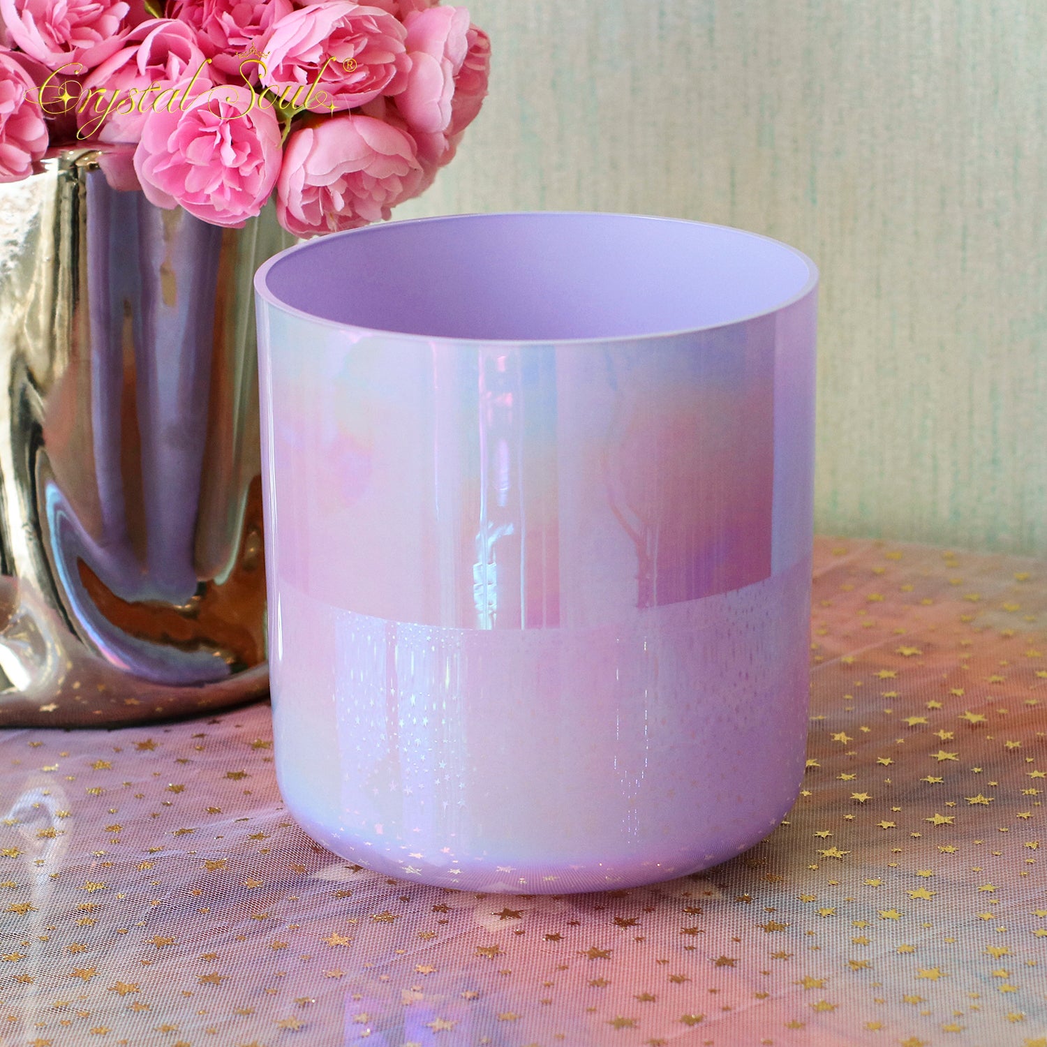 Crystal Soul Taro Purple Classic Thickened Alchemy Crystal Bowl