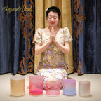 Crystal Soul 2026 New Model Alchemy Crystal Bowl Harmony Collection Five Note Set
