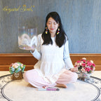 Crystal Soul Superior Design High Quality Gemstone Imbued Hand Painted Alchemy Crystal Bowl