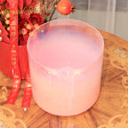 Crystal Soul Gradient Aurora Pink Alchemy Crystal Bowl