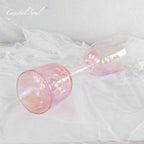 Crystal Soul Aurora Pink Double-headed Crystal Holy Chalice