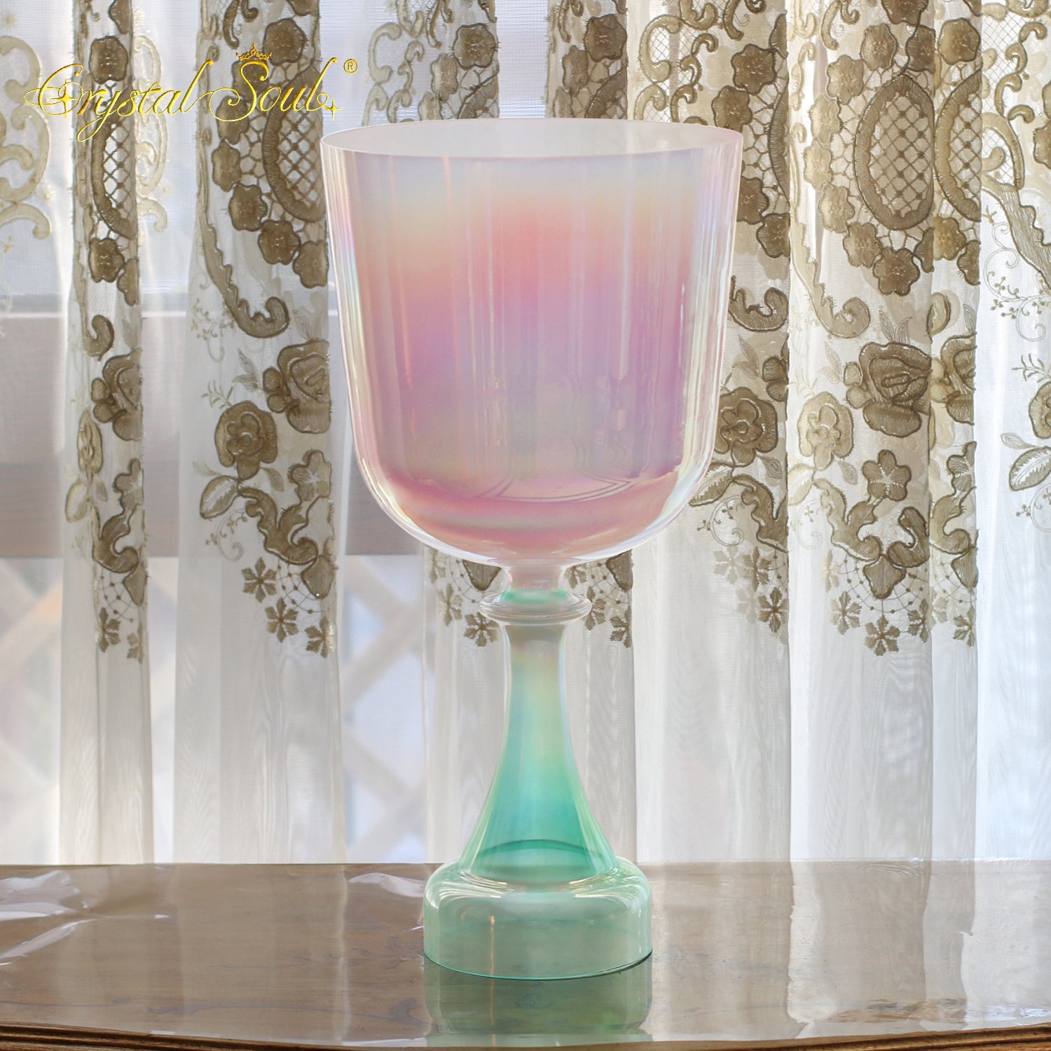 Crystal Soul Tulip Color Holy Grail Alchemy Crystal Bowl