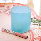 Crystal Soul Blue Glazed Alchemy Crystal Bowl