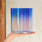 Crystal Soul Indigo Clear Gradient Alchemy Crystal Bowl