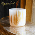 Crystal Soul Spiritual Series Hand-Painted Gilded Alchemy Crystal Bowl