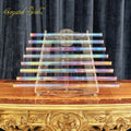 Crystal Soul Flower of Life Aurora Crystal Harp