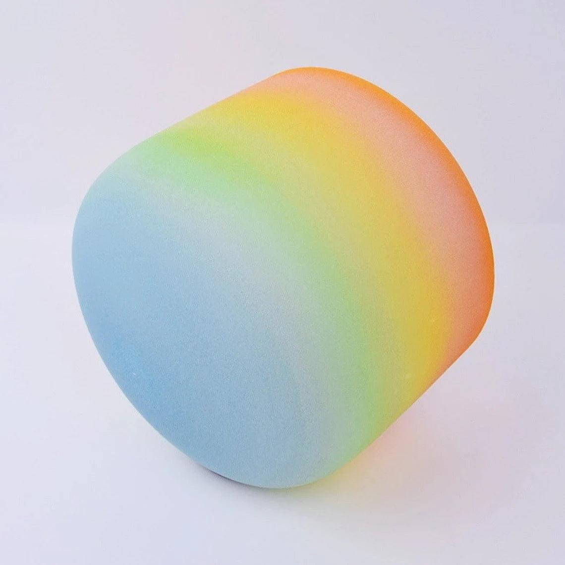 Crystal Soul Rainbow Frosted Quartz Crystal Singing Bowl