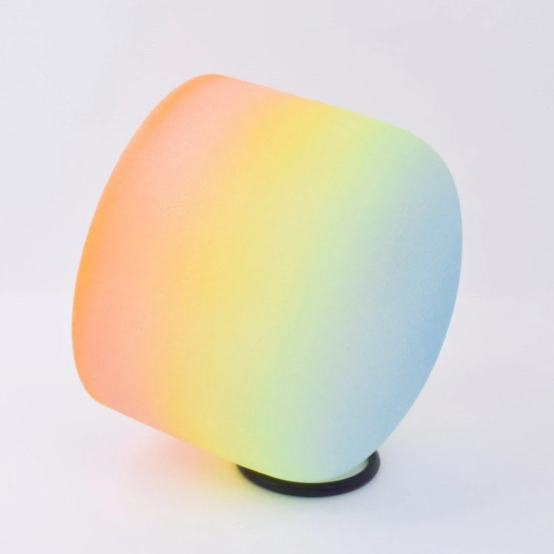 Crystal Soul Rainbow Frosted Quartz Crystal Singing Bowl