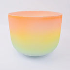 Crystal Soul Rainbow Frosted Quartz Crystal Singing Bowl